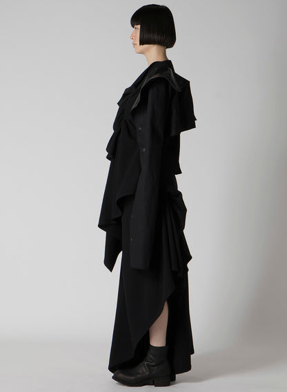 VINTAGE FLANNEL GILET JACKET