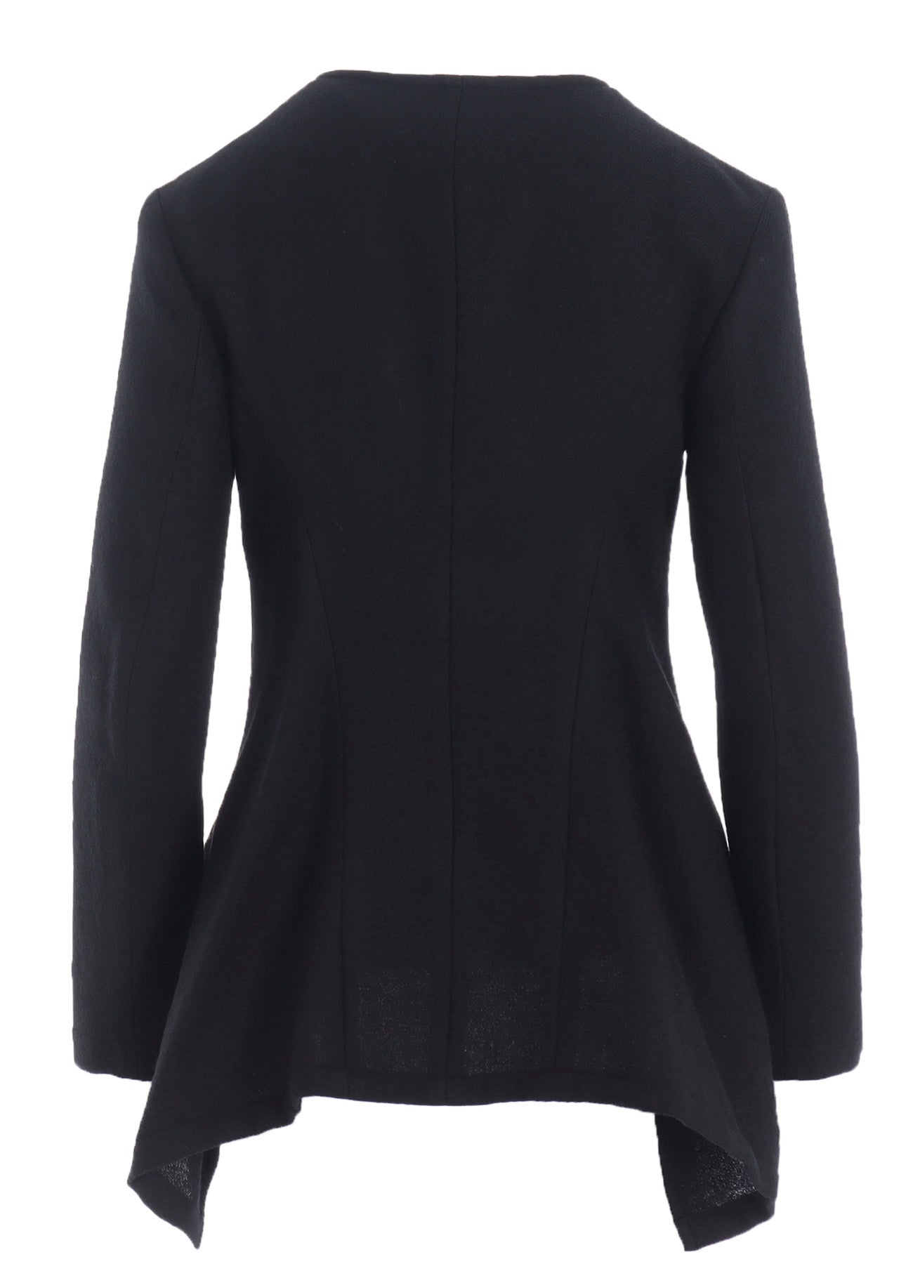 WOOL VIYELLA F ZIP SLIM JACKET