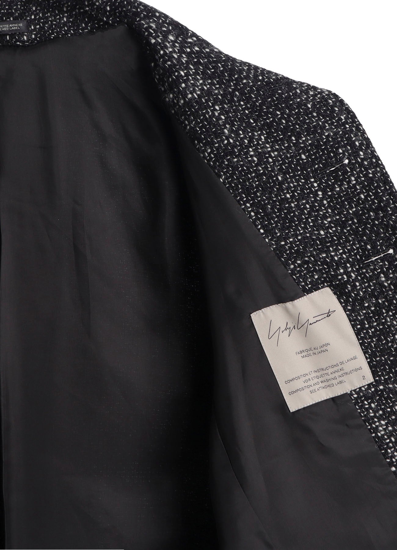 HANDMADE TWEED SINGLE JACKET