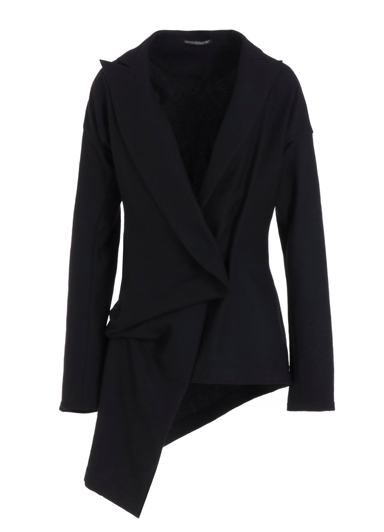 W/SAXONY ASYMMETRY JACKET – THE SHOP YOHJI YAMAMOTO