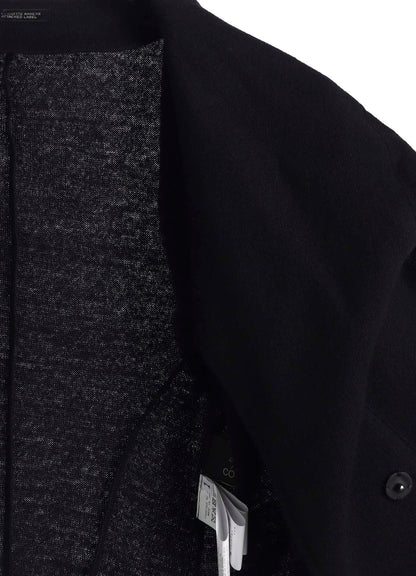 SOFT WOLLEN 1/14 STOLE DETAIL JACKET