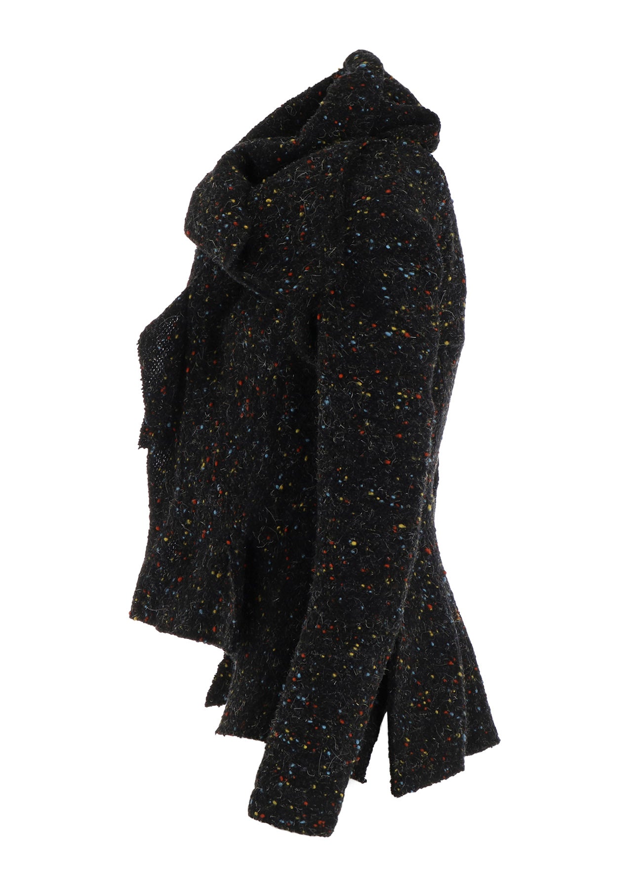 TWEED STOLE DETAIL JACKET