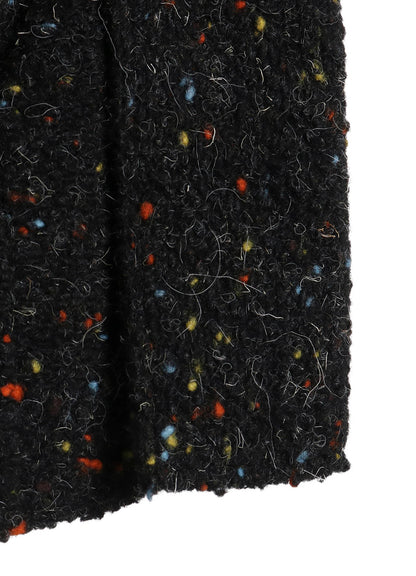 TWEED STOLE DETAIL JACKET