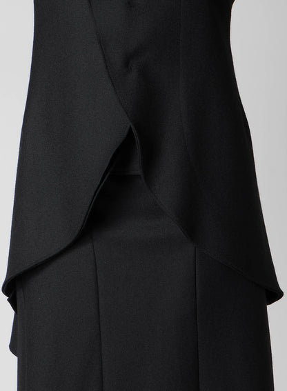 W/SAXONY  ASM ROUNDED HEM JACKET
