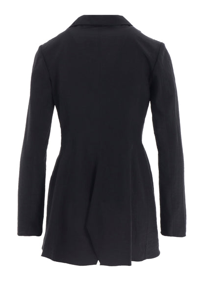 Ny/Si TAFFETA ASM ROUNDED HEM JACKET