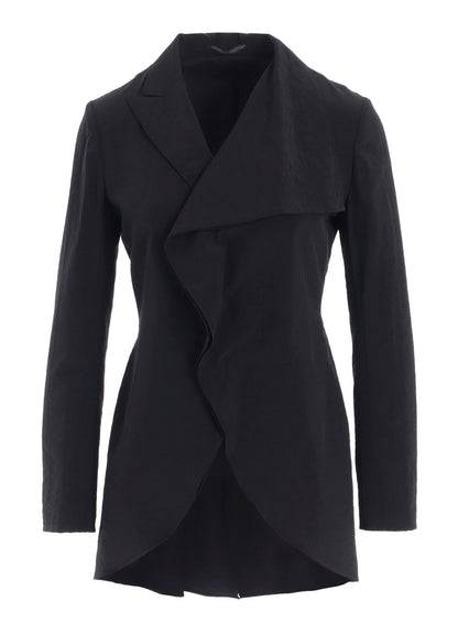 Ny/Si TAFFETA ASM ROUNDED HEM JACKET
