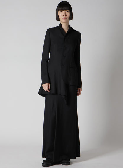 VISCOSE TWILL R LONG STAND C JACKET