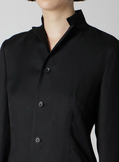 VISCOSE TWILL R LONG STAND C JACKET