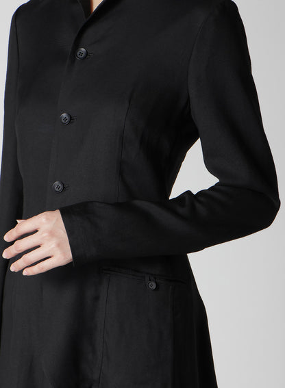 VISCOSE TWILL R LONG STAND C JACKET