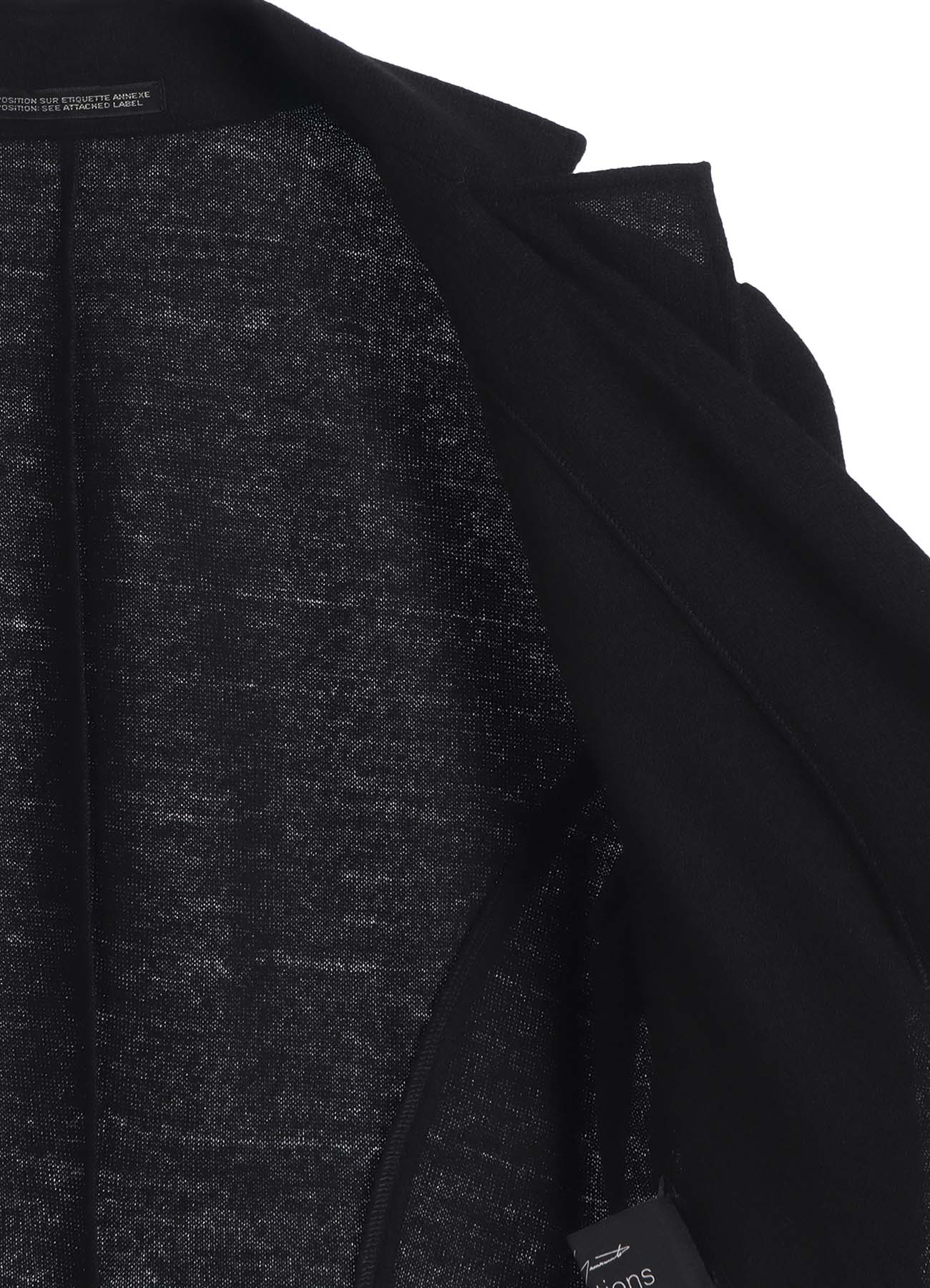 SOFT WOLLEN 1/14 TUCK D SHORT JACKET – THE SHOP YOHJI YAMAMOTO
