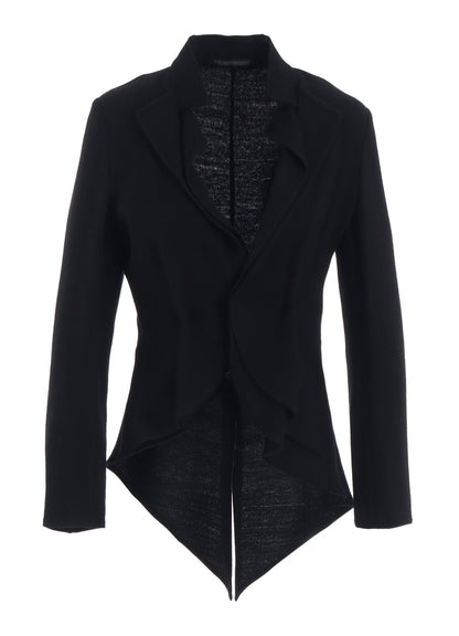 SOFT WOLLEN 1/14 TUCK D SHORT JACKET