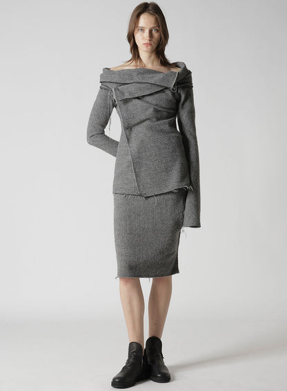 HERRINGBONE TULIP JACKET