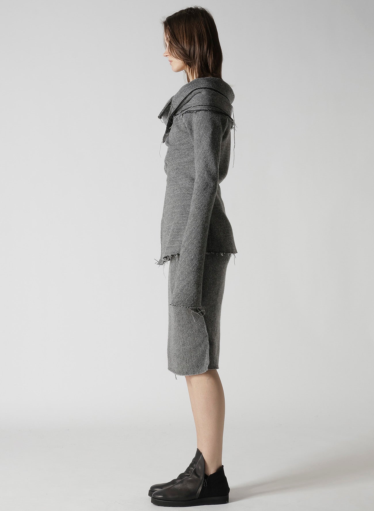 HERRINGBONE TULIP JACKET