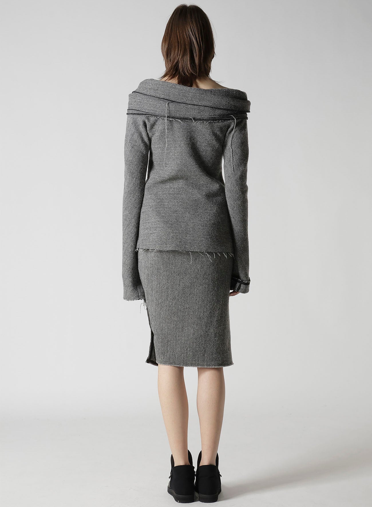 HERRINGBONE TULIP JACKET