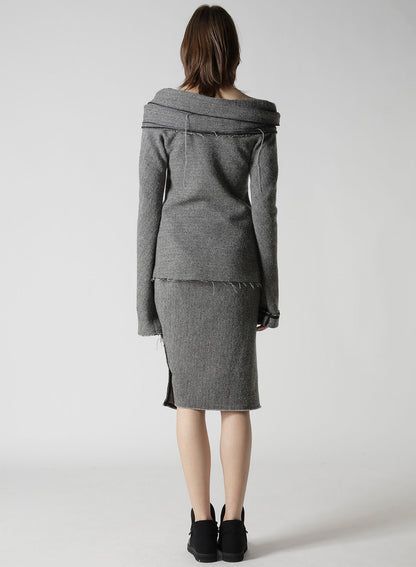 HERRINGBONE TULIP JACKET