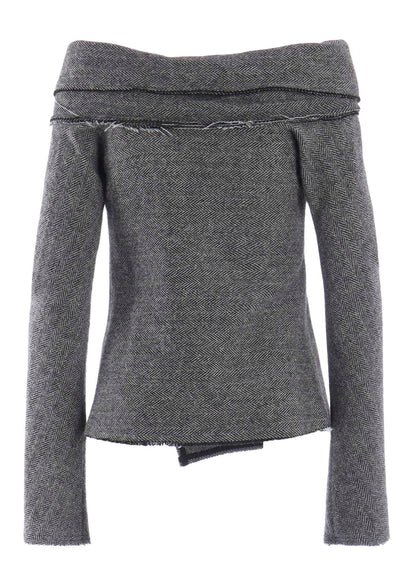 HERRINGBONE TULIP JACKET