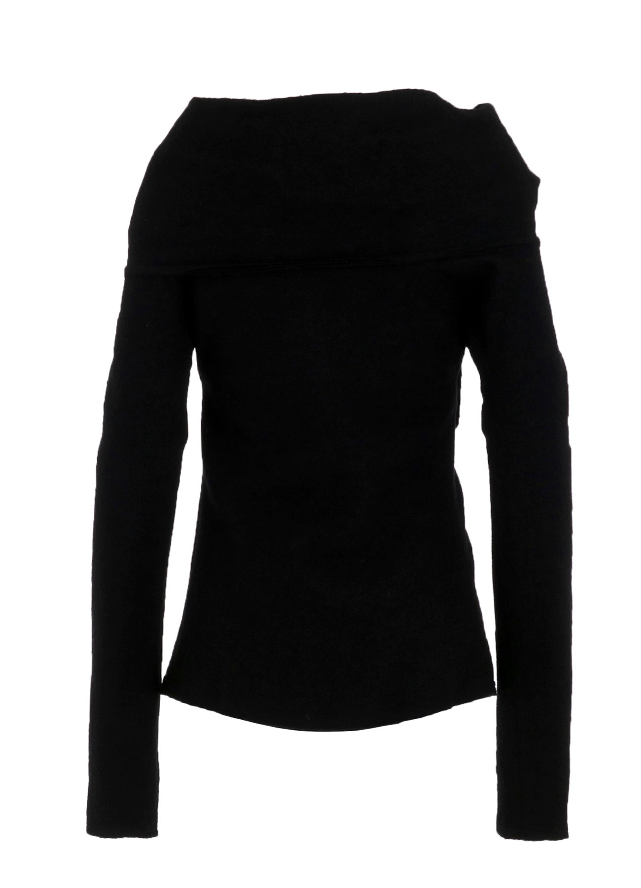 SHRINKED WOOL SERGE TULIP JACKET