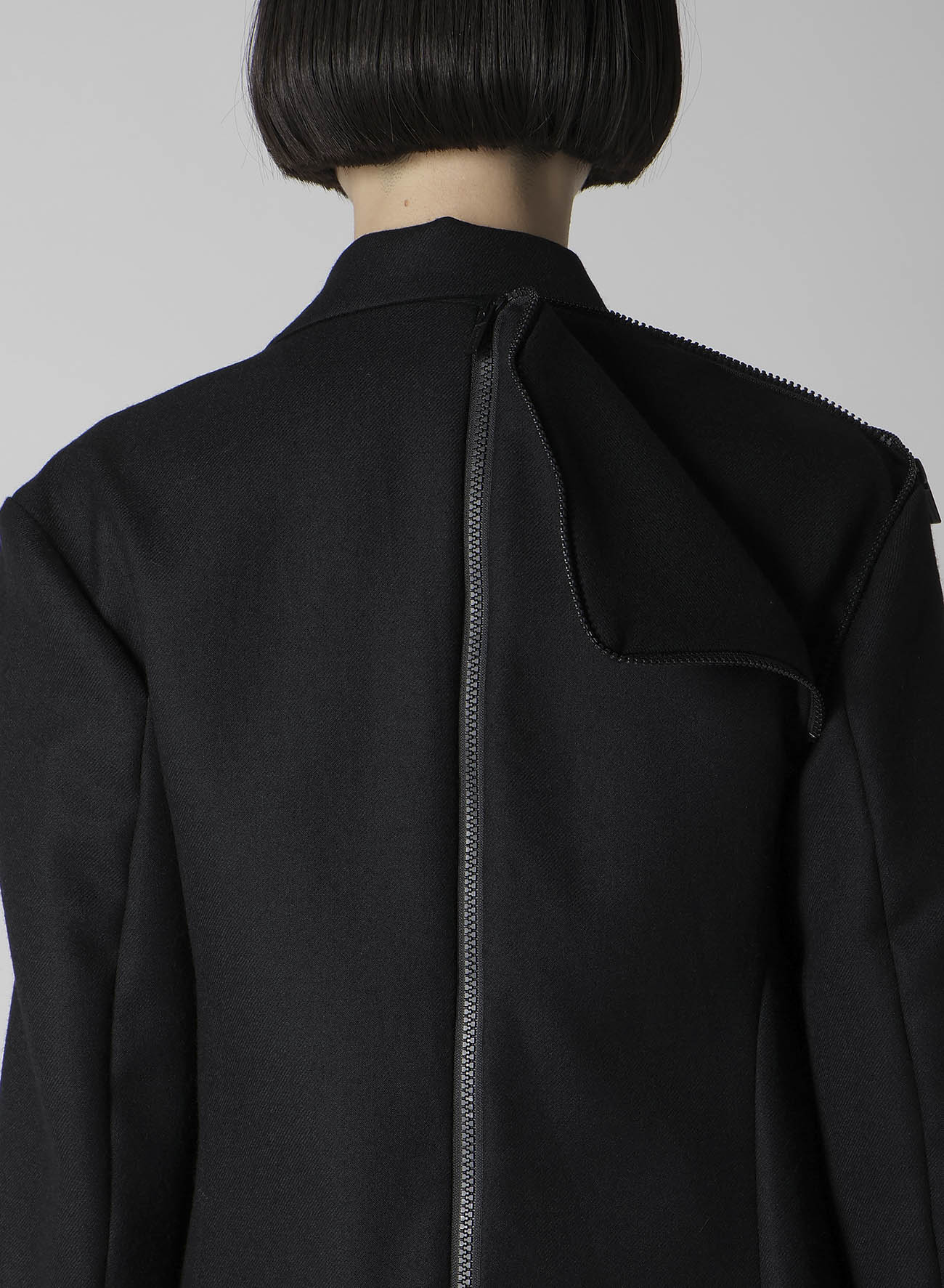 W/SAXONY  ZIP DETAIL JACKET