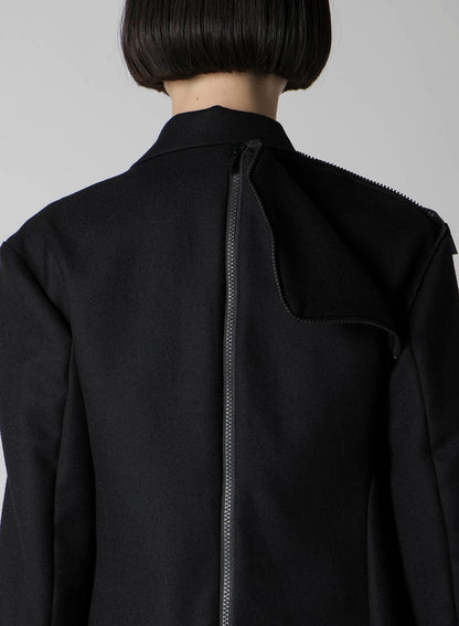 W/SAXONY  ZIP DETAIL JACKET