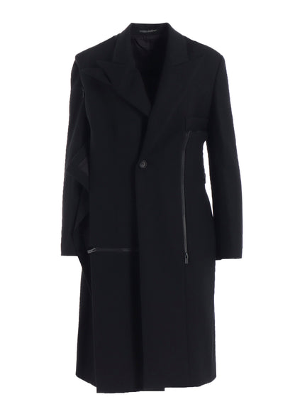 W/SAXONY  ZIP DETAIL JACKET