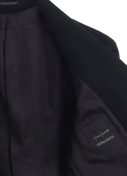 W/SAXONY  ZIP DETAIL JACKET