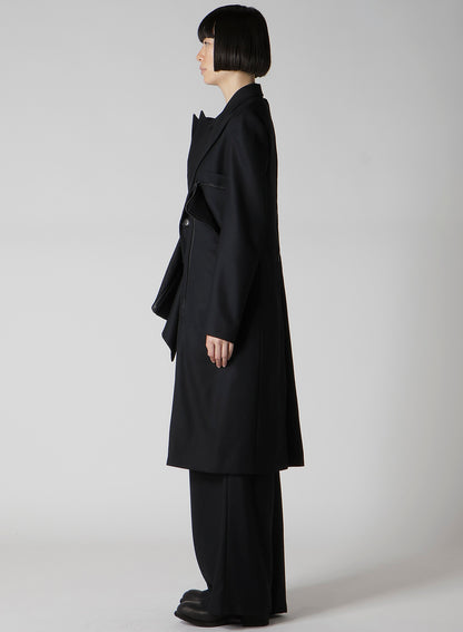 W/SAXONY  ZIP DETAIL JACKET