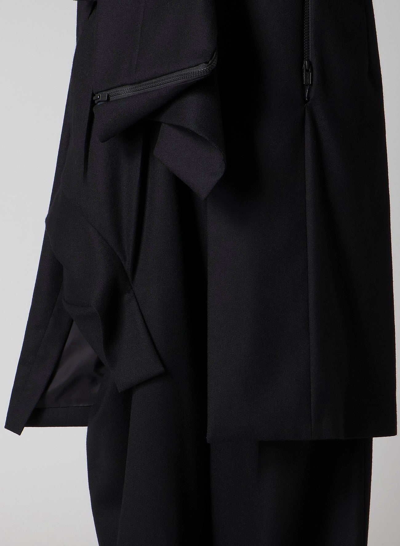 W/SAXONY  ZIP DETAIL JACKET