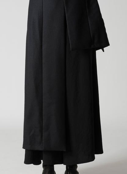 W/SAXONY  GATHERED STOLE D JACKET