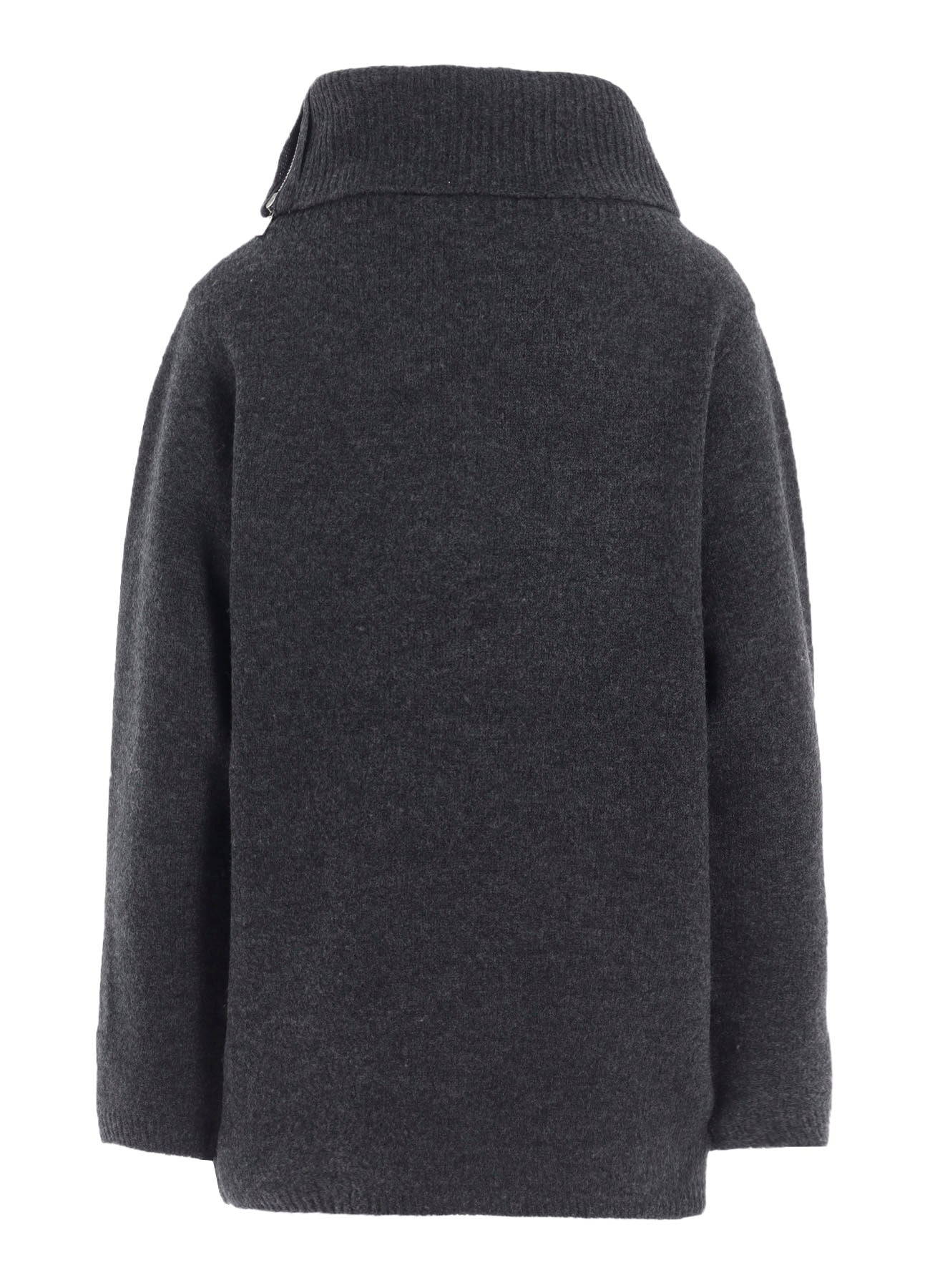 5G3P PLAIN STITCH 1x1 RIB BIG HIGH NECK PO