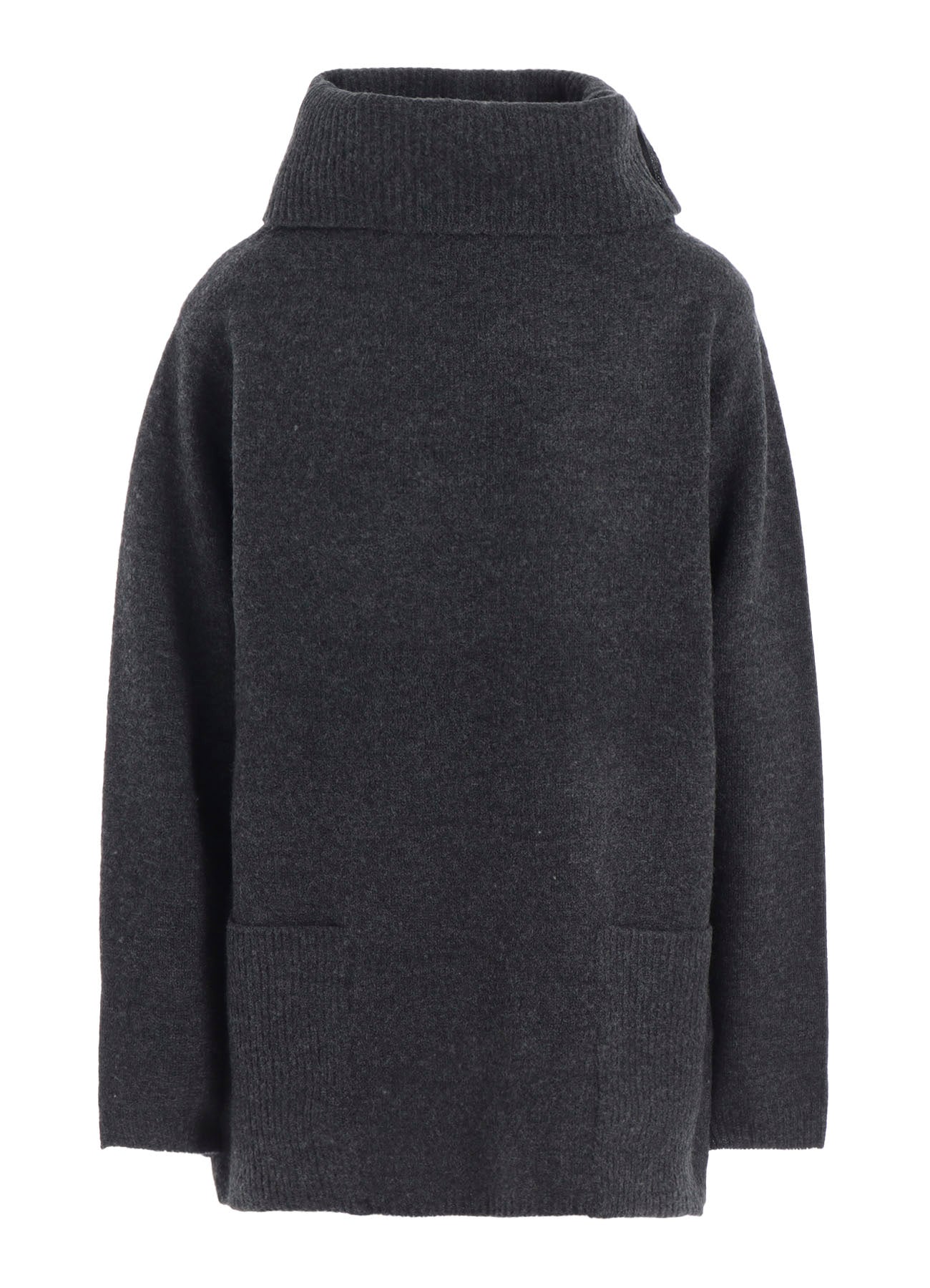 5G3P PLAIN STITCH 1x1 RIB BIG HIGH NECK PO