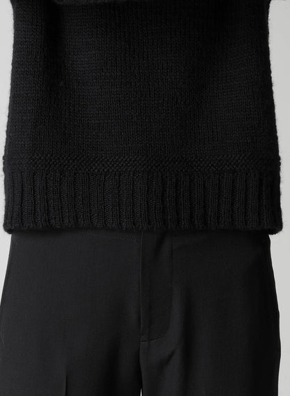 PLAIN STITCH COLOR COMBI ROUND NECK PO