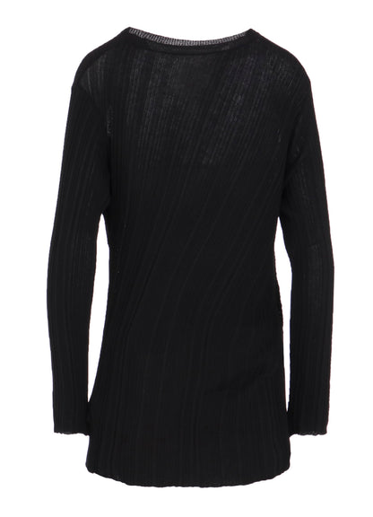 RANDOM RIB TUCK DETAIL PO