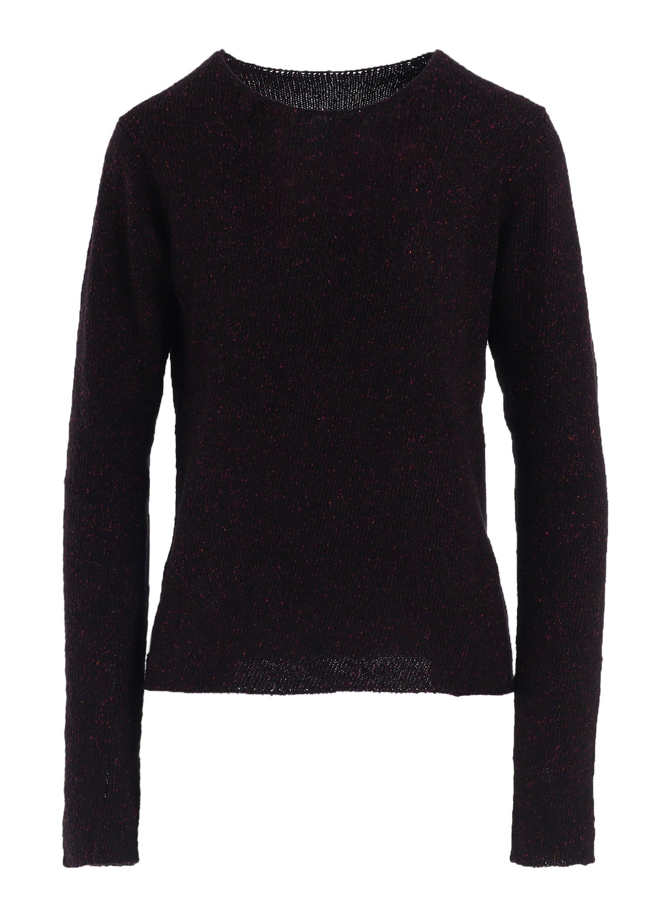 PLAIN STITCH OBLIQUE ROUND NECK PO