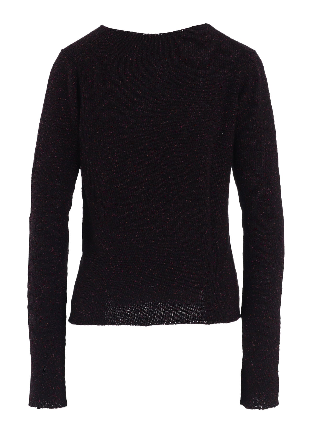 PLAIN STITCH OBLIQUE ROUND NECK PO