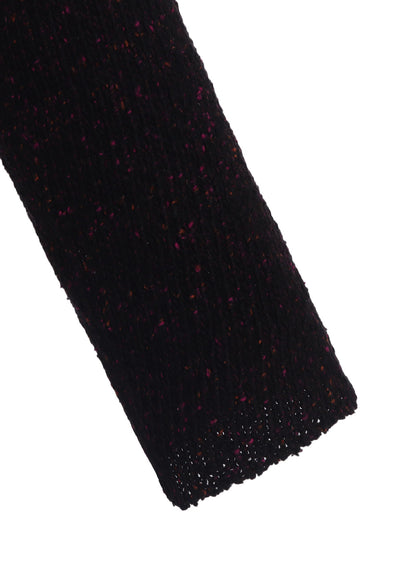 PLAIN STITCH OBLIQUE ROUND NECK PO