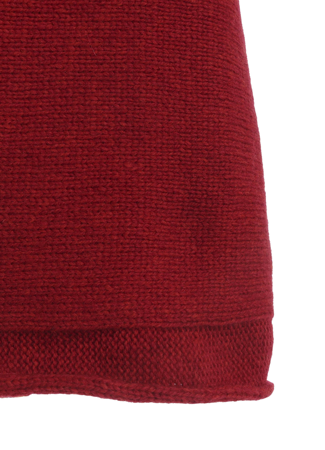 7G PLAIN STITCH LINKS CROPPED HN PO W/ARM WARMERS