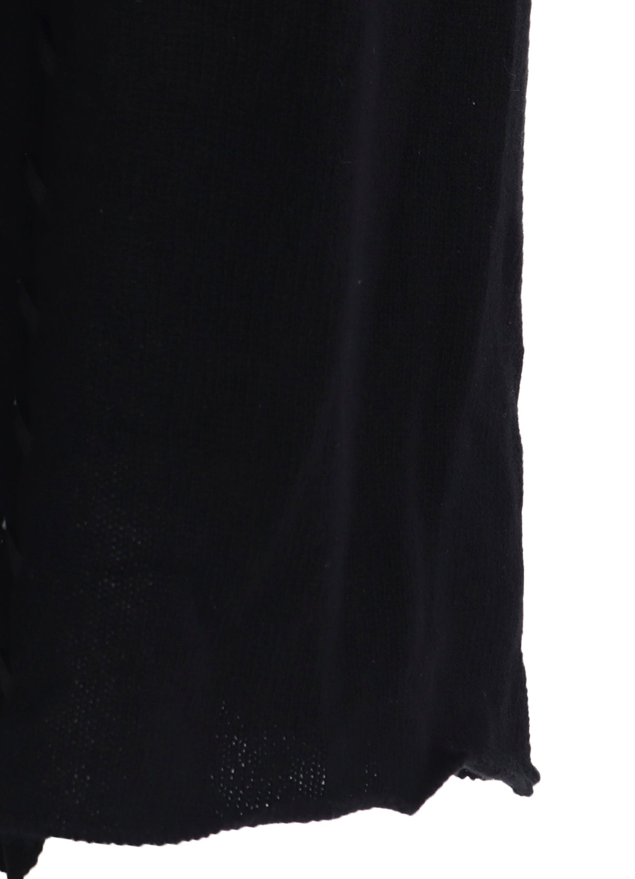 7G1P PLAIN STITCH+LEATHER STRING STRING HIGH NECK PO