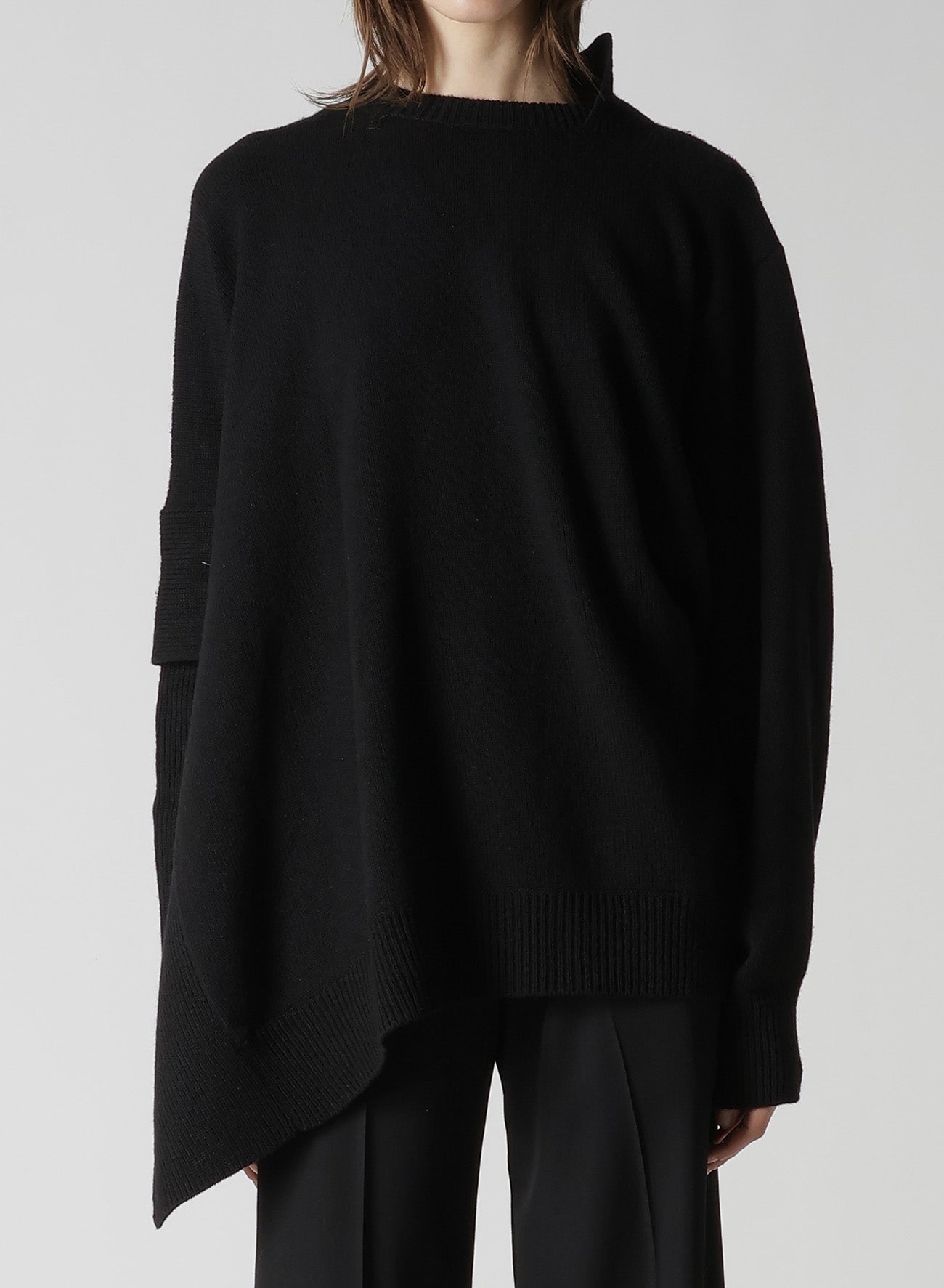 PLAIN STITCH ASYMMETRY PO A