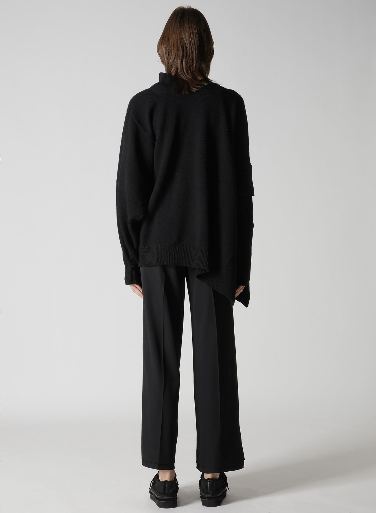 PLAIN STITCH ASYMMETRY PO A