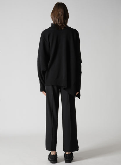 PLAIN STITCH ASYMMETRY PO A
