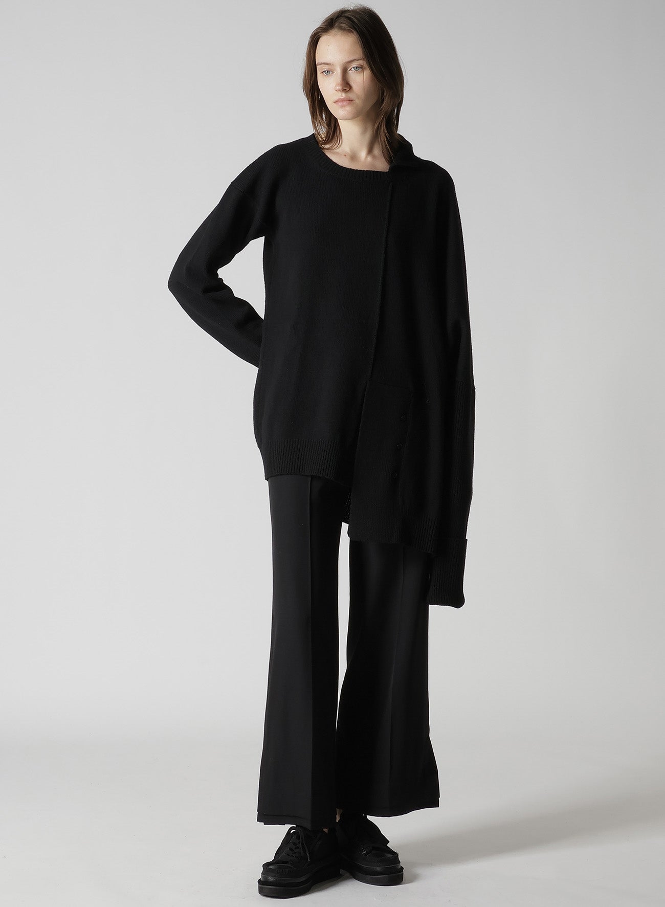 PLAIN STITCH ASYMMETRY PO B