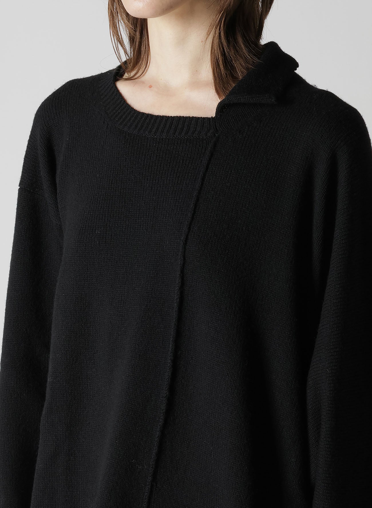 PLAIN STITCH ASYMMETRY PO B