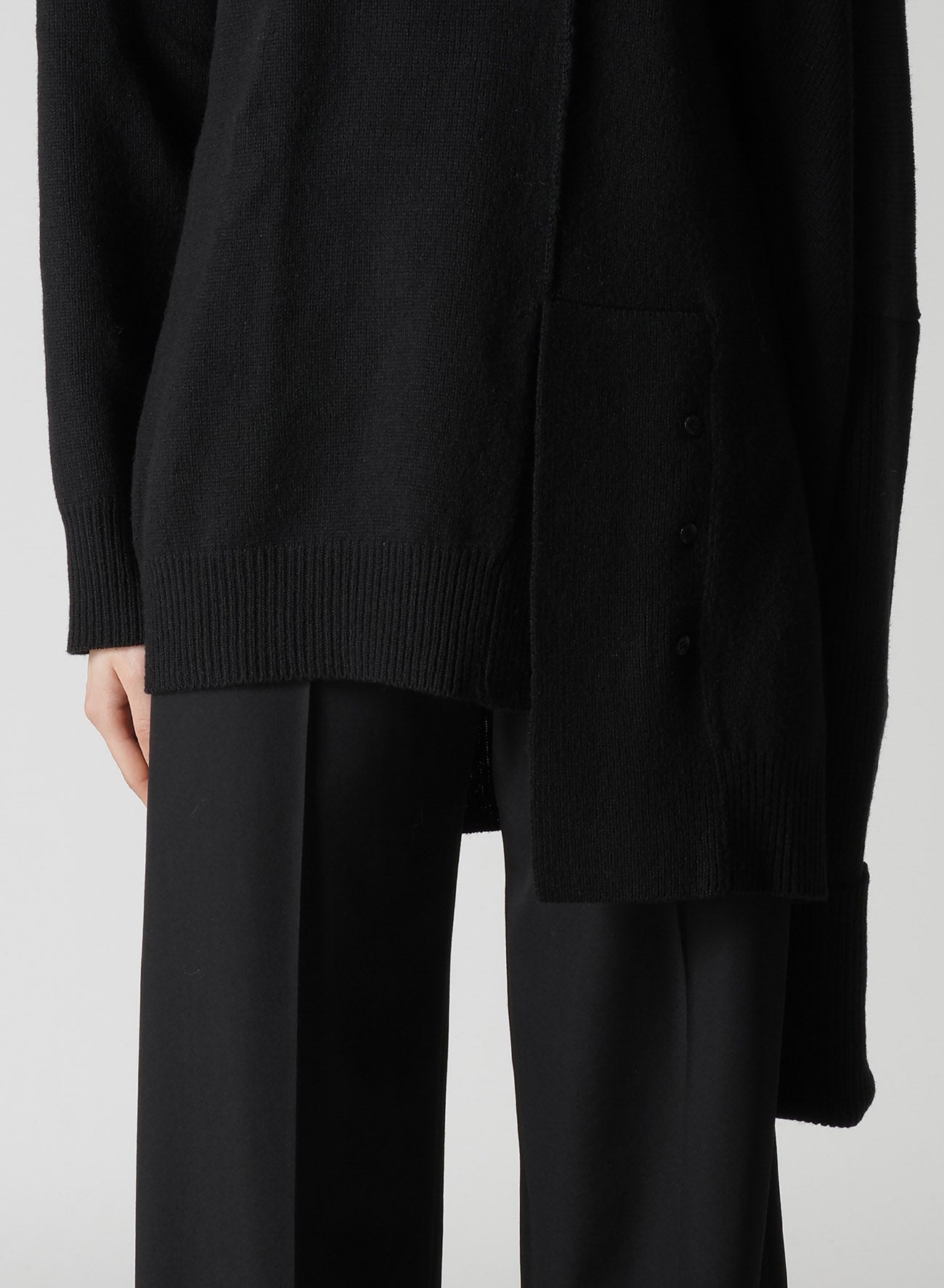 PLAIN STITCH ASYMMETRY PO B