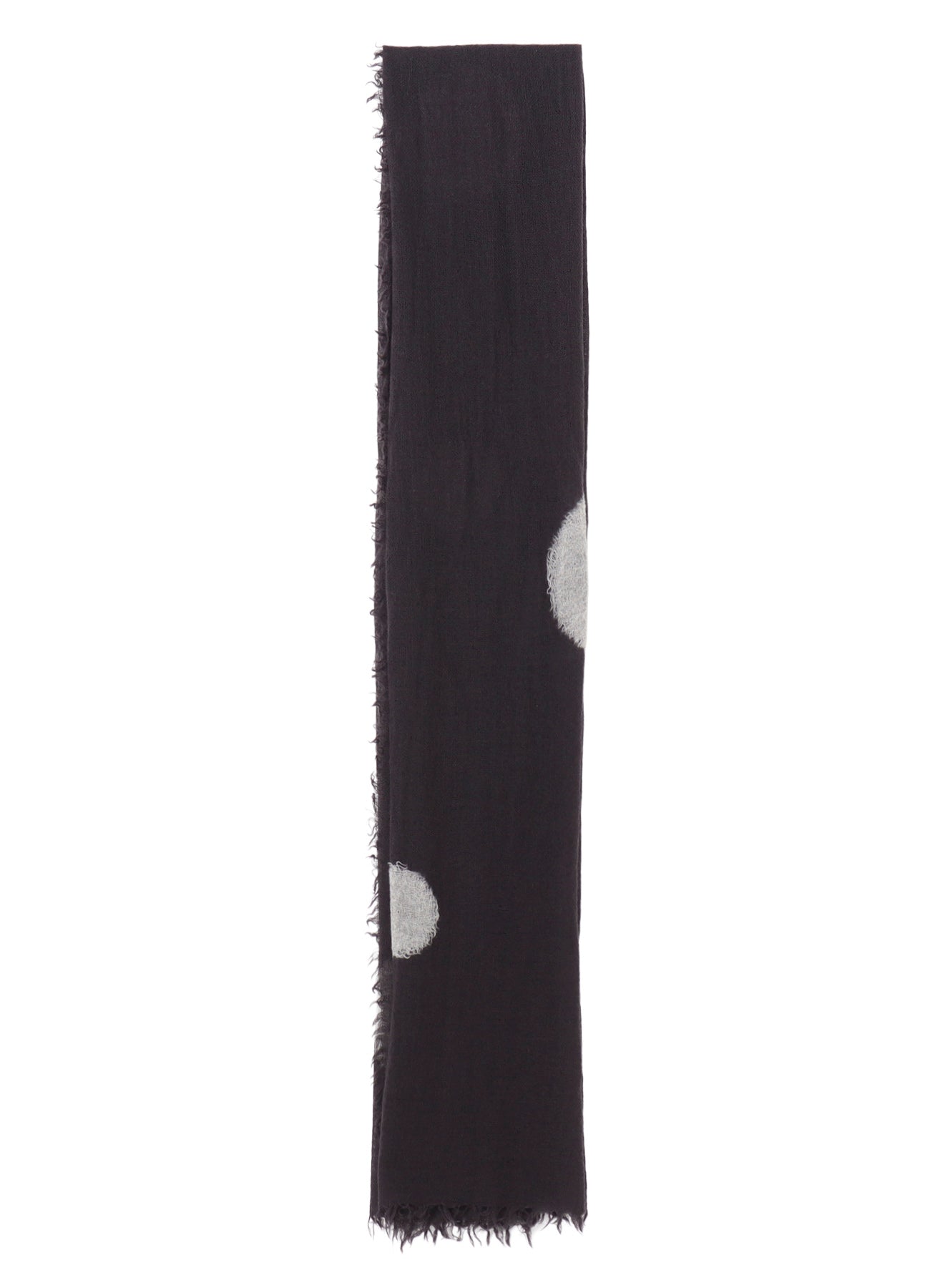 WOOL GAUZE NEEDLE PUNCH DOT STOLE