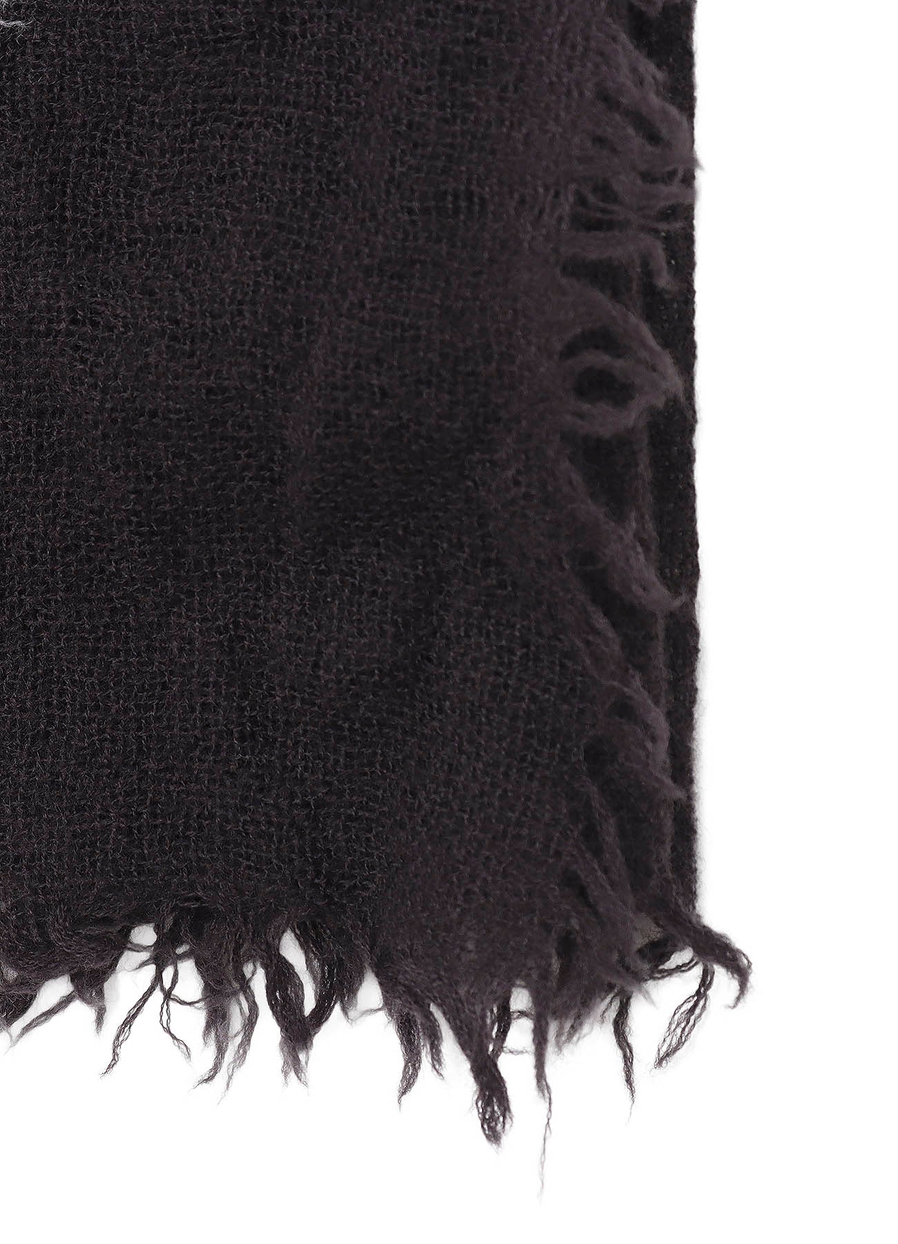 WOOL GAUZE NEEDLE PUNCH DOT STOLE