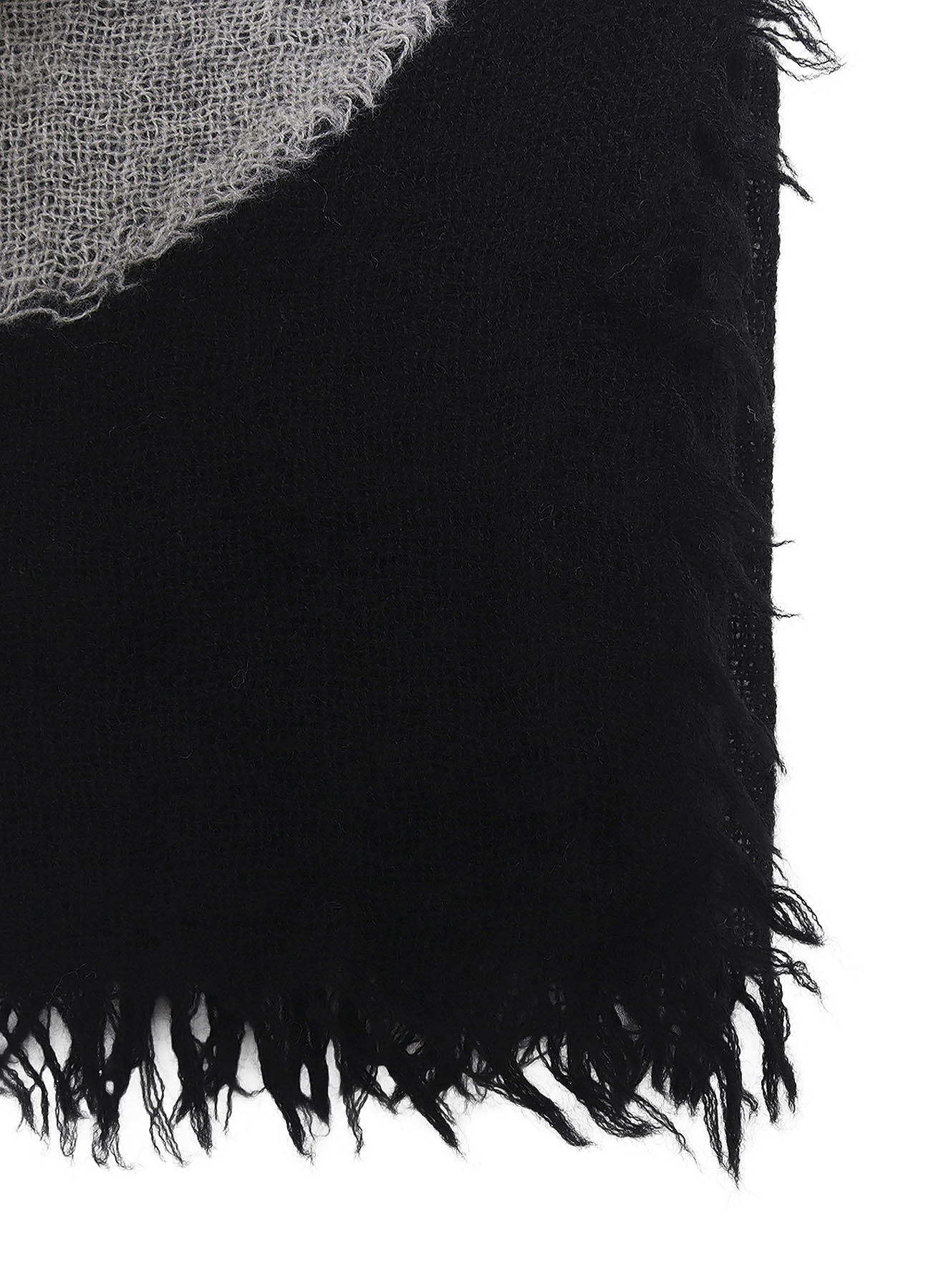 WOOL GAUZE NEEDLE PUNCH DOT STOLE