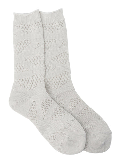 RIB W MONOFILAMENT LINE SOCKS