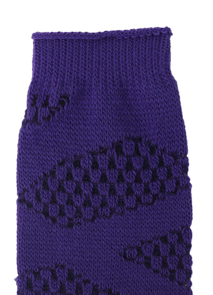 RIB W MONOFILAMENT LINE SOCKS
