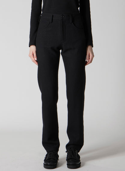 WOOL VIYELLA 4 POCKETS PANTS