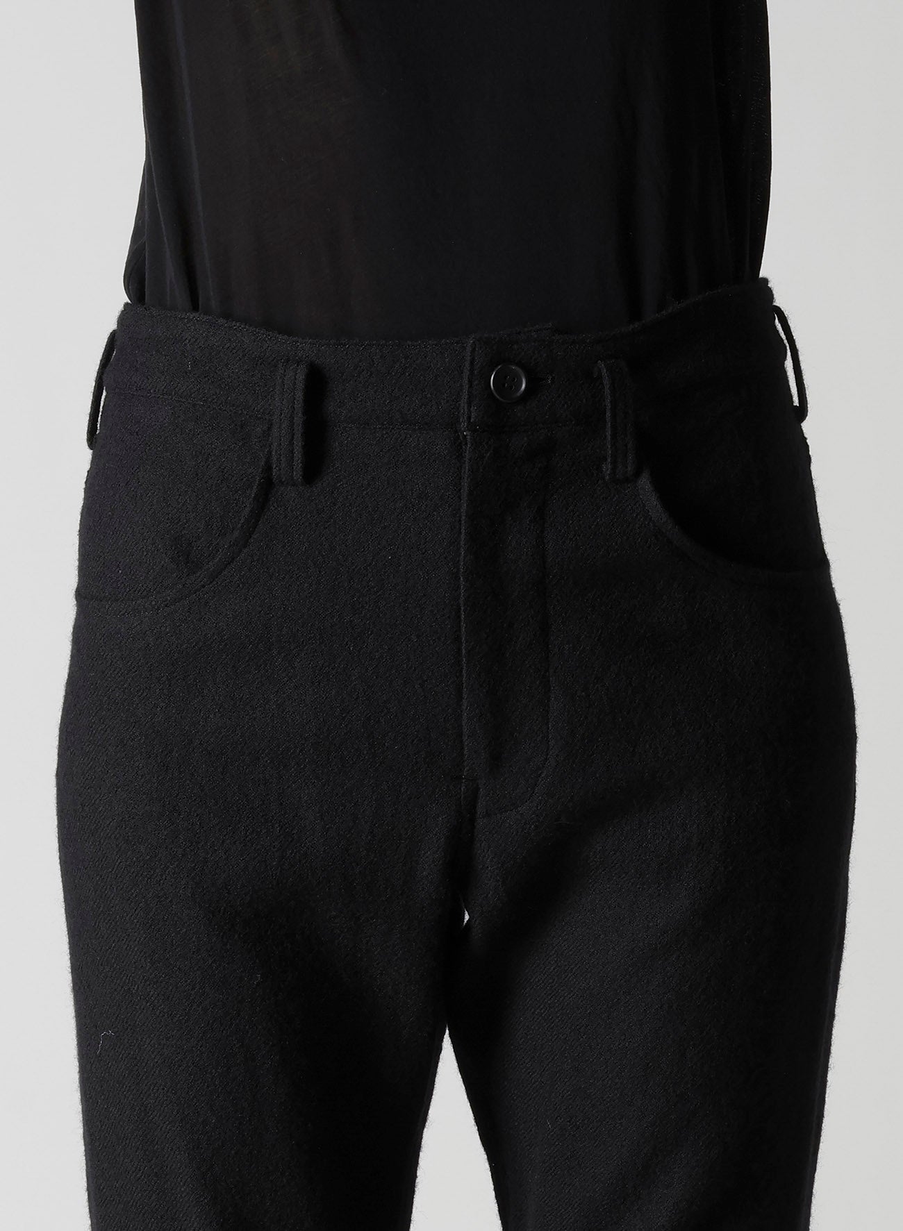 WOOL VIYELLA KNEE GUSSET PANTS